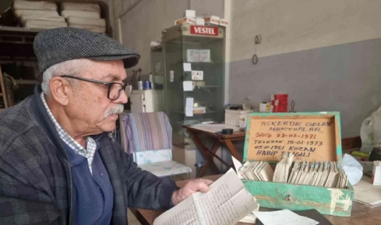 Ağrı'da Askerlik Yapan Hamid Amca Mektuplarını Yarım Asırdır Bu Sandıkta Saklıyor